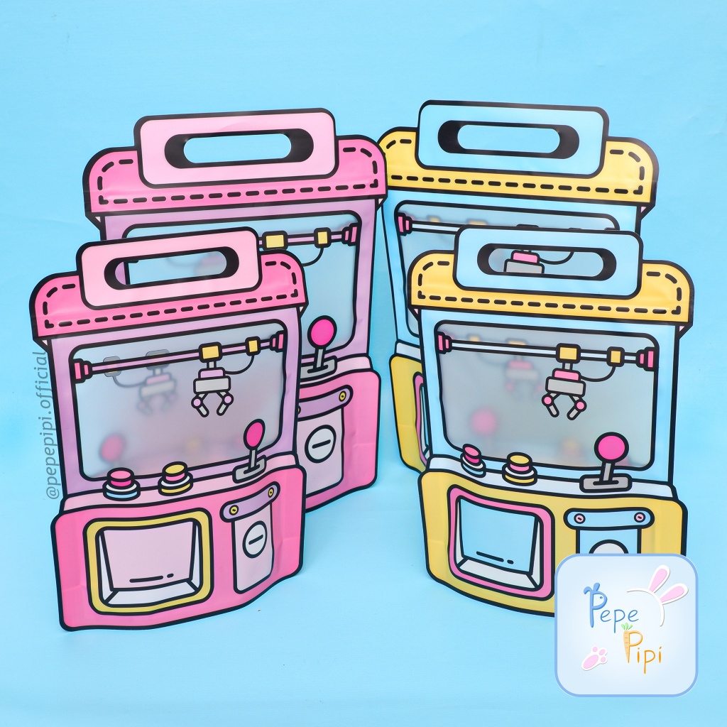 MESIN เครื่องกรงเล็บขนาดใหญ่และขนาดเล็ก Ziplock กระเป๋าโฟลเดอร์ของขวัญบรรจุภัณฑ์ Goody Bag Goodie ขอ