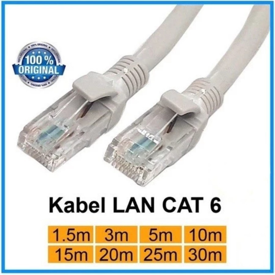 สาย LAN CAT6 Cat 6 RJ45 20m 25m 30m 40m 50m