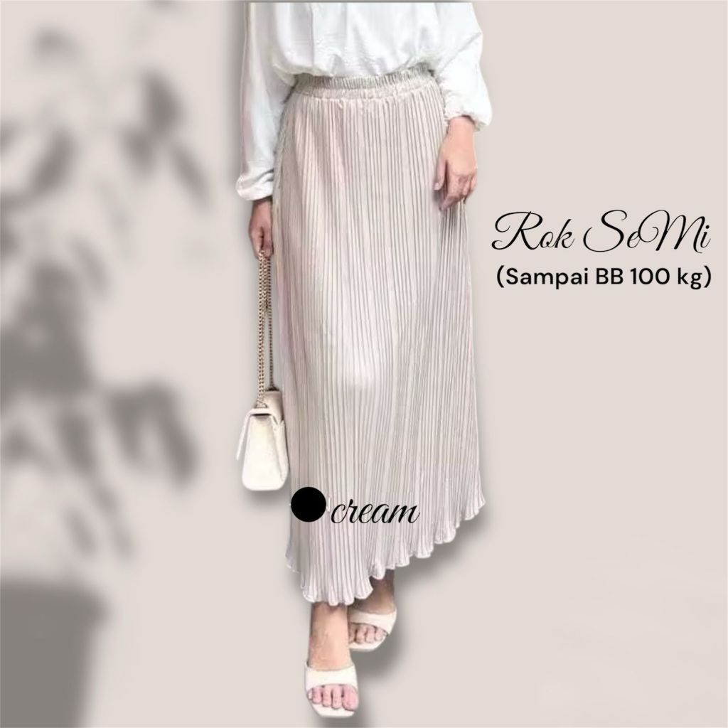 WAVY UMBRELLA PLISKET SKIRT / WAVY UMBRELLA PLISKET SKIRT