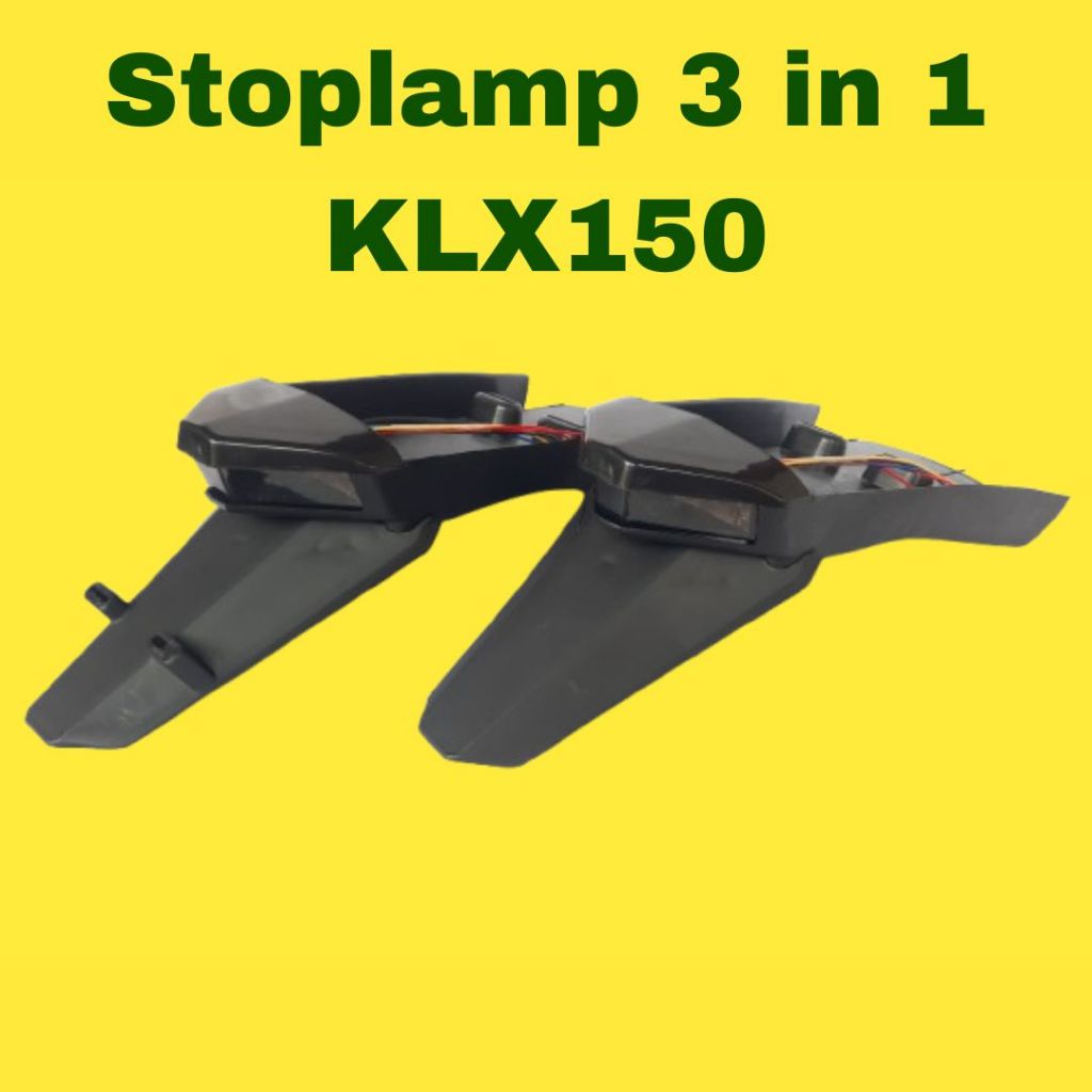 Stoplamp KLX 150 3 in 1 BMC, ไฟท้ายบังโคลนหลัง KLX150 BF SM G New Dtracker150