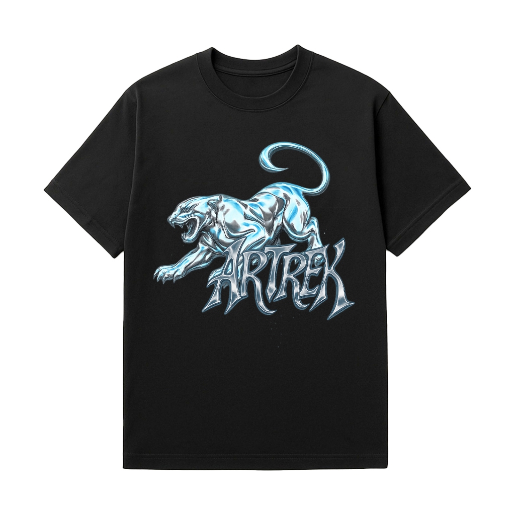 Artrek BLACK CHROME TRAILMANIA SILIWANI เสื้อยืด - ลําลองสบาย BASECAMP GYM OFFICE SCHOOL