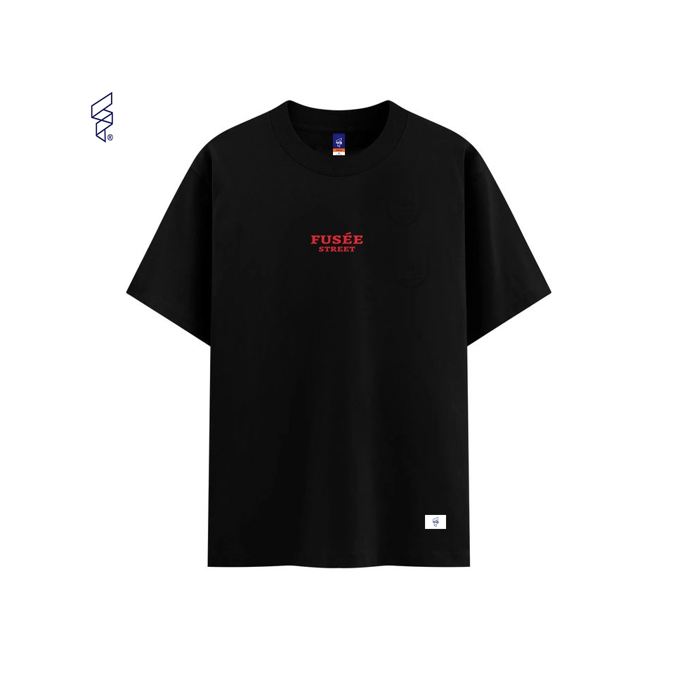 เสื้อยืด Fusstreet FAITH OVER FEAR Black Kaos เสื้อยืด Faint Over Fear สีดําหวี 24s