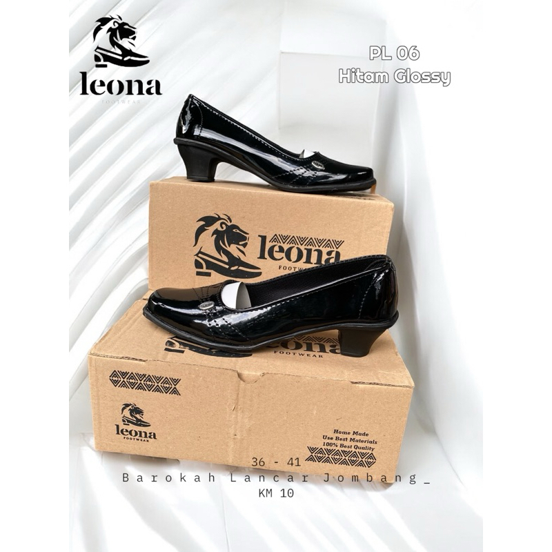 รองเท้าทํางานผู้หญิงพร้อมส้น 5 ซม. PL 06 KM 10 SIZE 36-41