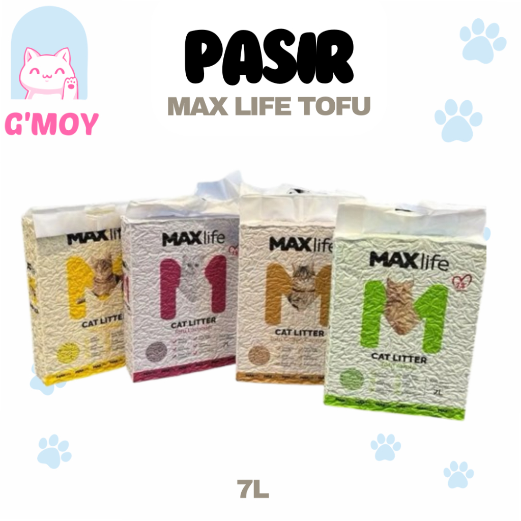 MAXLIFE TOFU SAND 7L MAXLIFE TOFU SOYA 7L ทรายแมว