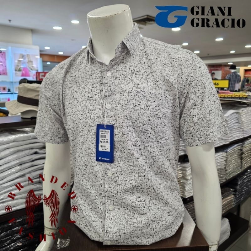KEMEJA GIANI GRACIO เสื้อเชิ้ตแขนสั้นผู้ชาย G71805 003 01