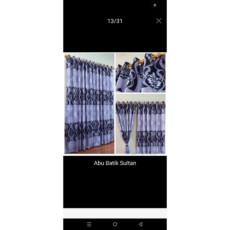 SMOKRING CURTAIN 12 RINGS CHARACTER MOTIF