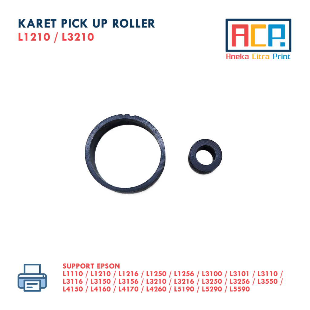 ชุดยางลูกกลิ้งกระบะกระดาษ - Epson L1210 L1250 L3210 L3250 L4150 L5290 ใหม่