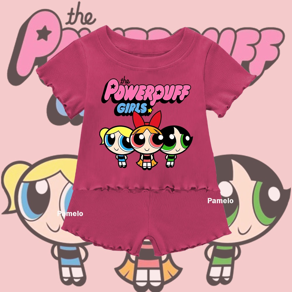 Pamelo.id ชุดถักเด็ก Unisex One ชุดพู่เด็ก Neci Power พัฟสาวชุดเด็ก PPF