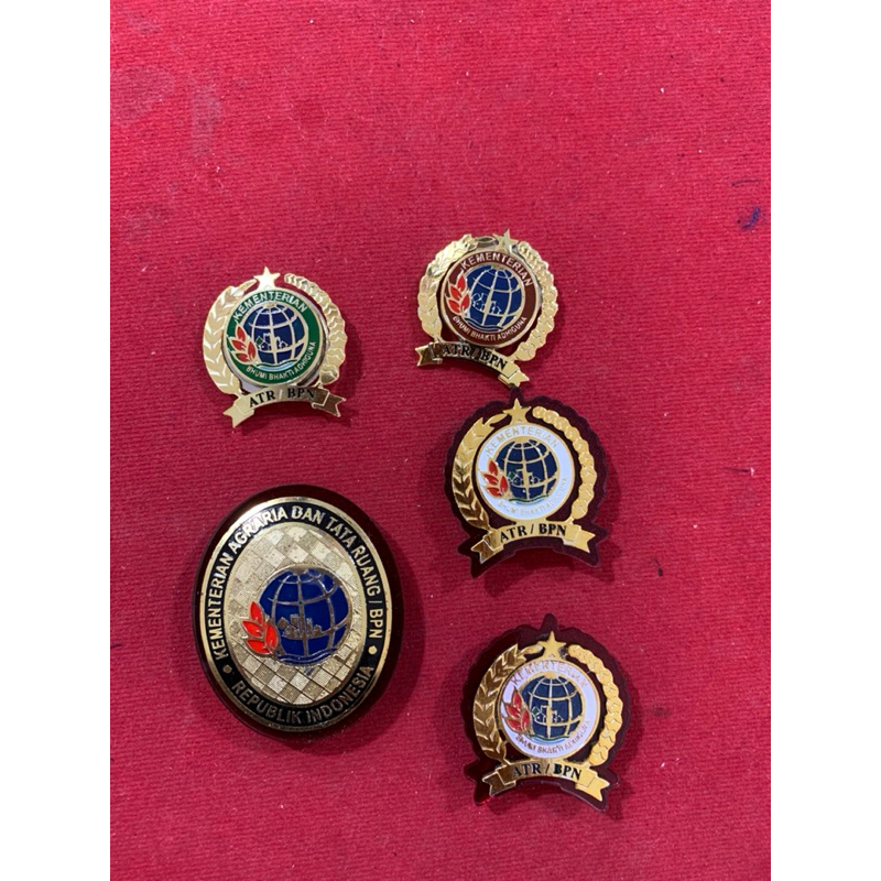 ATR BPN Pin - หมุดหน้าอก ATR BPN - หมุดคอ ATR BPN