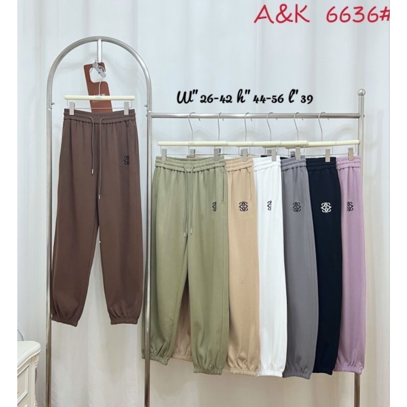 BJ - AK JOGGER PANTS 6636 IMP BKK