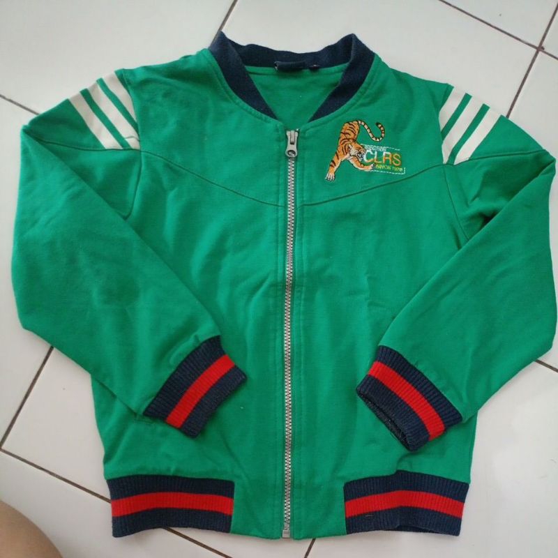 เสื้อแจ็คเก็ตเด็กชาย Preloved 7-8y ยี่ห้อ Colours icon kids