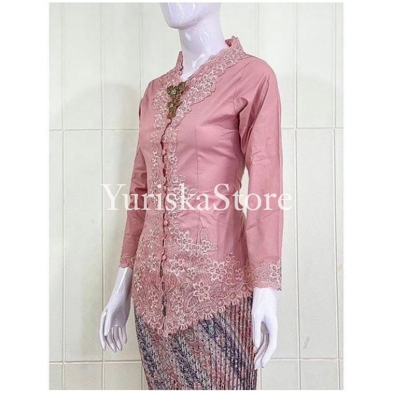 ปัก Encim Kebaya / Modern Encim Kebaya / แขนยาว Encim Kartini Kebaya / Matching Encim Kebaya / Encim