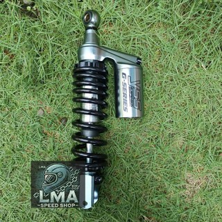 SHOCKBREAKER/SHOCK BELAKANG VARIO 125 VARIO 150 TABUNG MDL COPY YSS BLACK SERIES UKURAN 330MM DAN 310MM UNIVERSAL MATIC VARIO 125 VARIO 150 MIO BEAT MIO SOUL GT MIO SPORTY MIO SMILE FINO GENIO SHOCK BREAKER TABUNG MDL YSS G SERIES