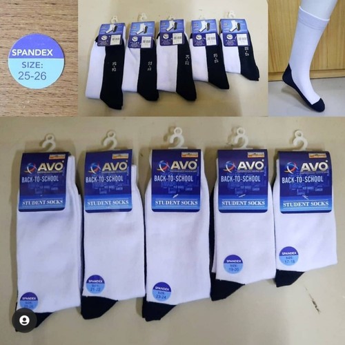 PREMIUM ถุงเท้านักเรียน / ถุงเท้าหนาอย่างดี AVO ORIGANO เฉพาะนักเรียน / ถุงเท้านักเรียน