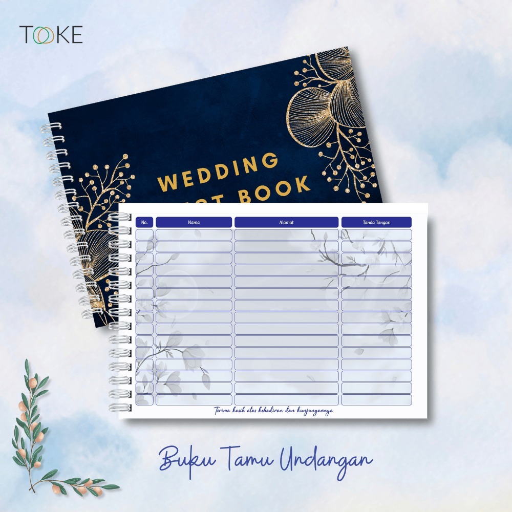 WEDDING GUEST BOOK / จองด่วนขนาด A4 10 แผ่น