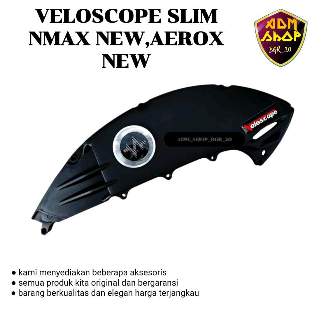 VELOSCOPE MODEL DETAK SLIM NMAX NEW, AEROX NEW, NMAX TURBO NEO 2020-2026 ใหม่
