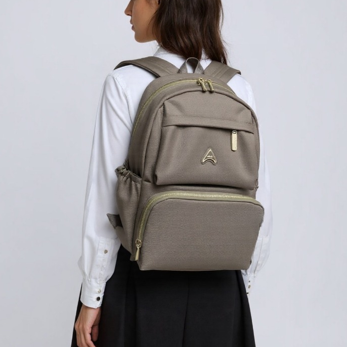 JIELSHI RAYYAN DA-003 - กระเป๋าเป้ผู้หญิงผ้าใบหนาเหมาะสําหรับโรงเรียนวิทยาลัยเดินทาง RS.147