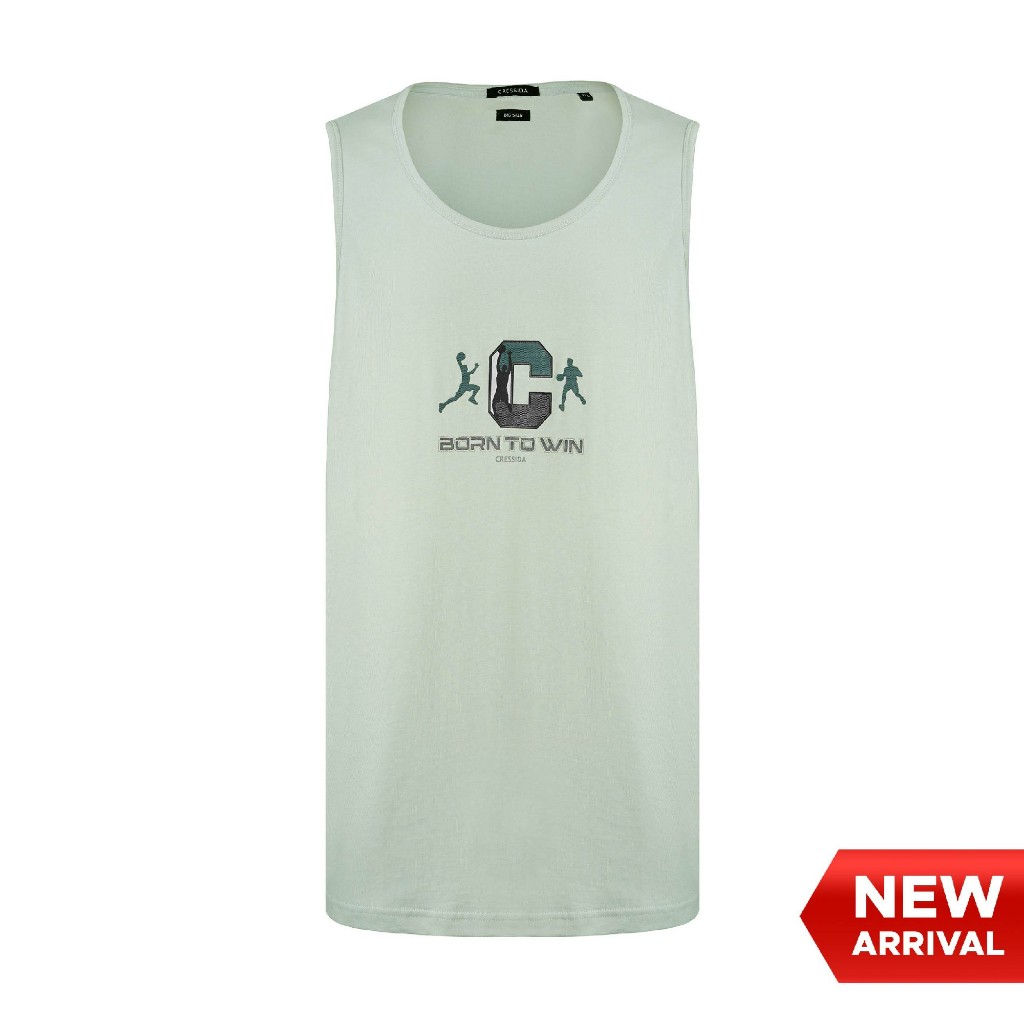 เสื้อกล้าม Cressida Bigsize ผู้ชาย สีเทา - MMPGU.UB020G