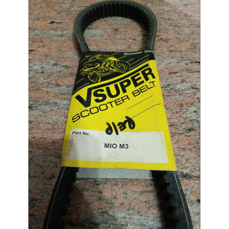 V BELT MIO M3 ยี่ห้อ V SUPER V-BELT MOTOR MIO M3