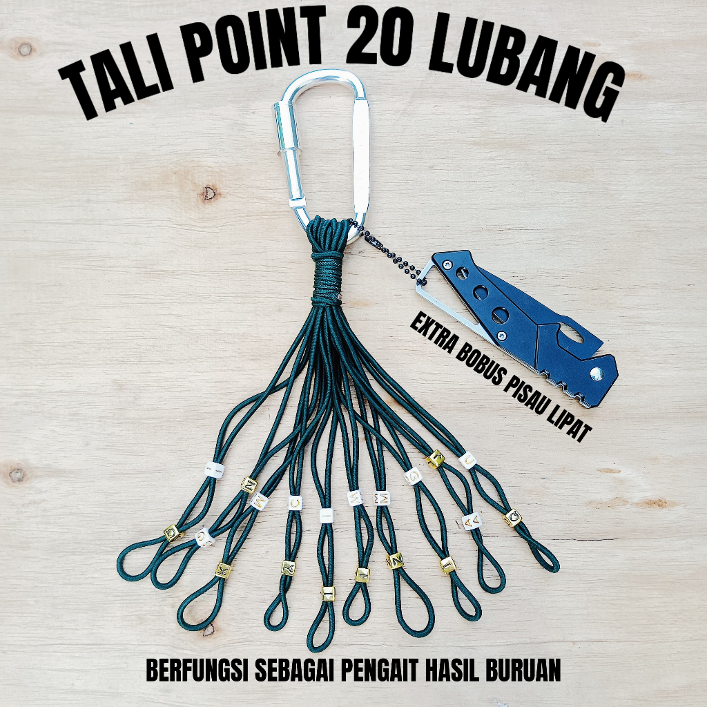 20-HOLE STURDY POINT ROPE / PREMIUM HURRY UP RESULTS POINT ROPE / HURRY UP ROPE