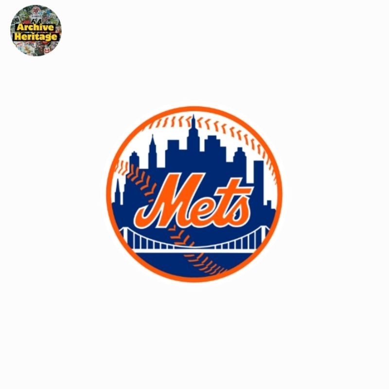สติ๊กเกอร์ MLB ทีมเบสบอล New York Mets