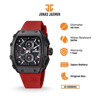 Jonas Jasmin - Jam Tangan Analog Pria JJ-5356MC Chrono Aktif Include Box Fullset