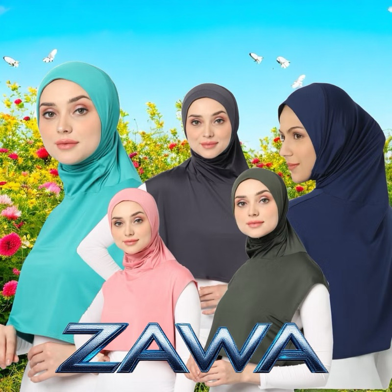 Adeva Instant Sport Hijab - Muslimah Sports Hijab - Muslimah Swimming Hijab