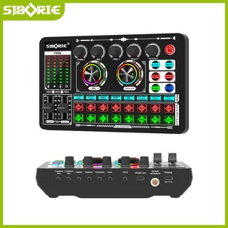 Siborie F999 Soundcard Original Paket Lengkap Mixer Bluetooth Soundcard For Streaming Langsung Karaoke Siap COD