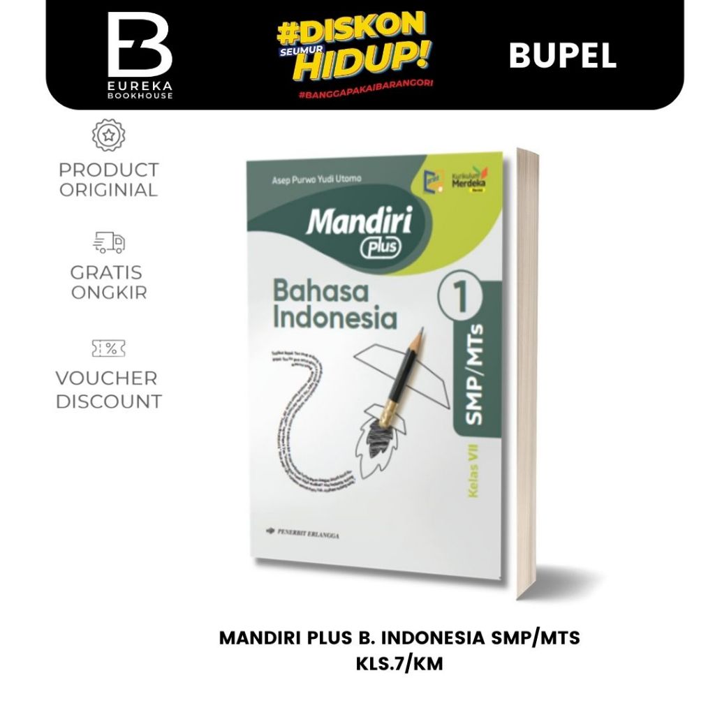 RALANGGA - MANDIRI PLUS B. INDONESIA SMP/MTS CLASS 7/KM