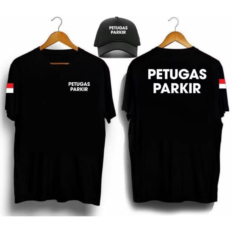 เสื้อยืด PARKING OFFICER พร้อมหมวก BONUS