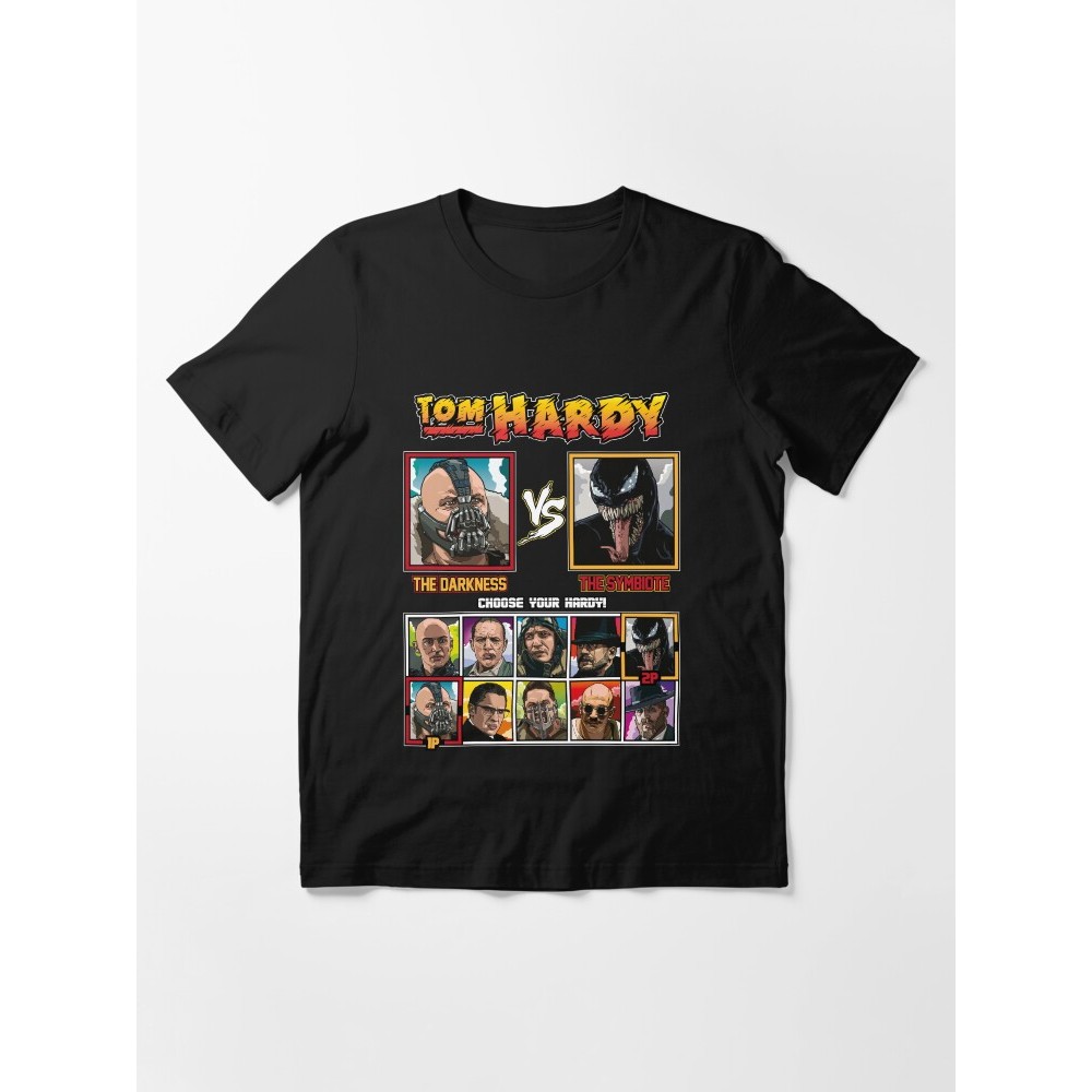 เสื้อยืด Actor Film Tom Hardy Fighter Essential