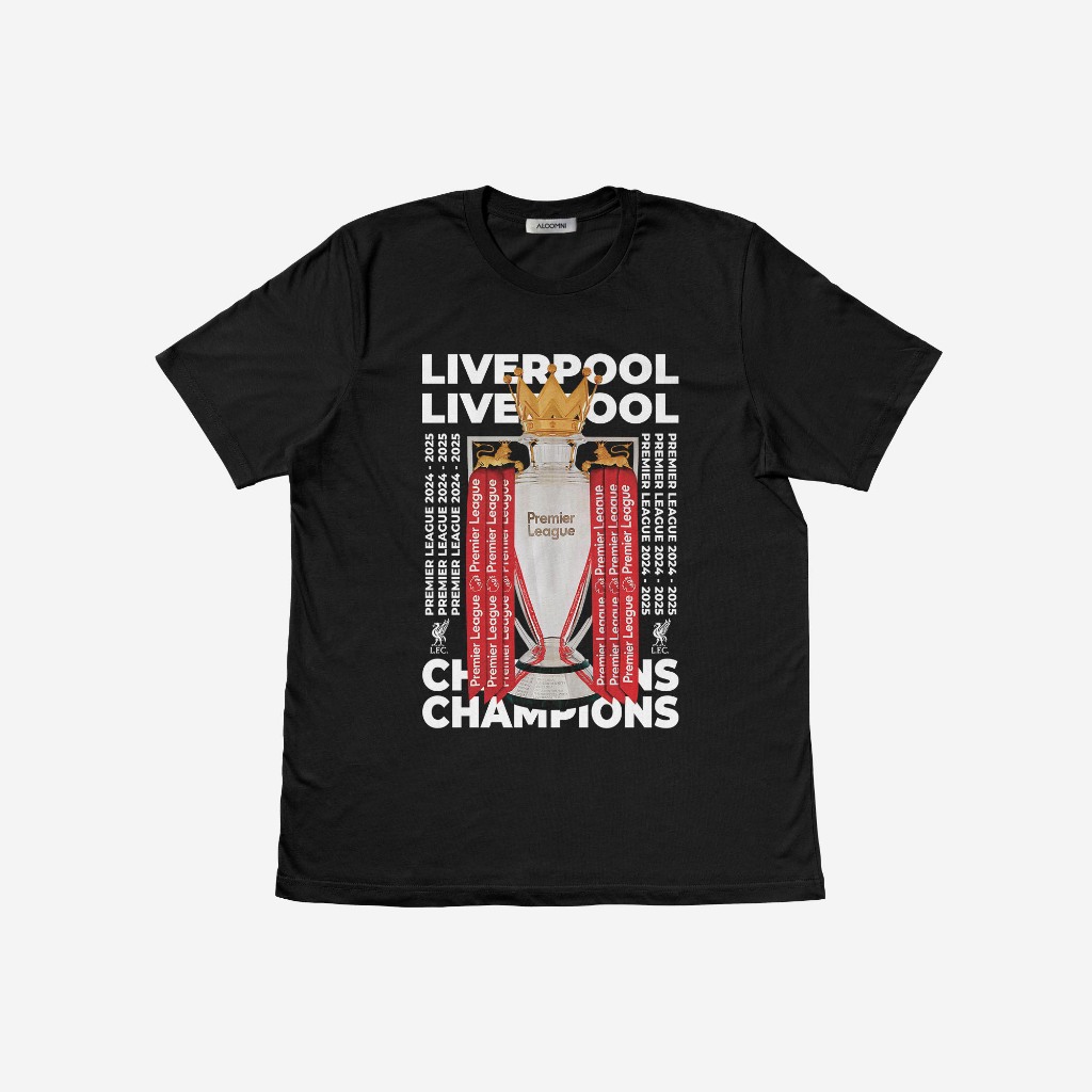 เสื้อยืด Aloomni Liverpool Champions 2025