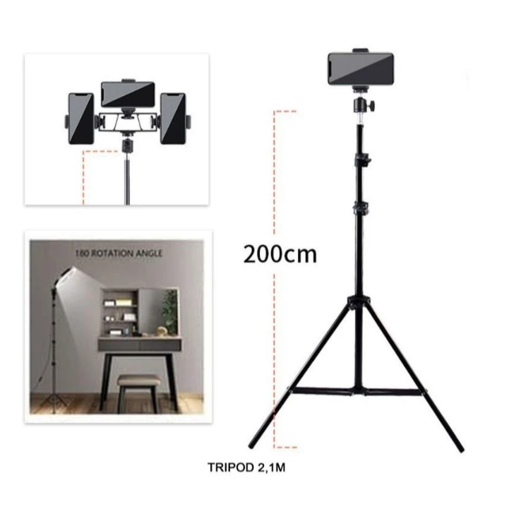 CUCI WAREHOUSE PACKAGE SET TRIPOD 2 IN 1 COMPLETE INC MINI BALL และ 2.1 M HIGH HOLDER/ TRIPOD