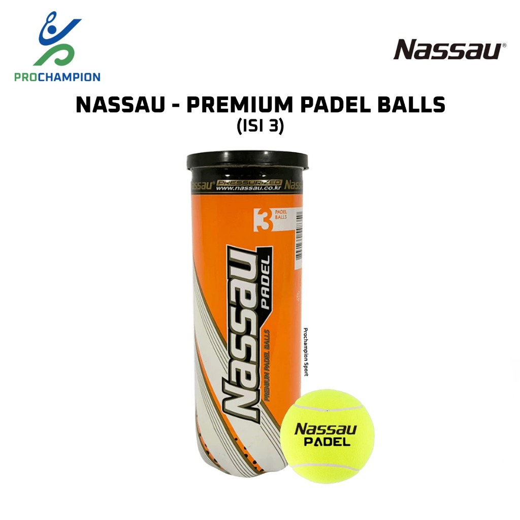 Padel Balls NASSAU Padel Balls เนื้อหาระดับพรีเมียม 3