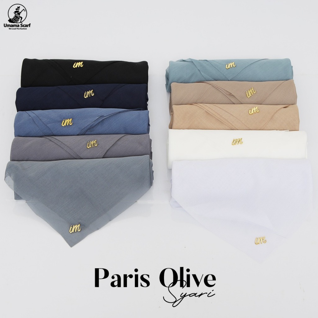 PARIS OLIVE SYARI UMA SCARF (06005)