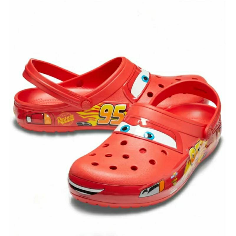 CROCS CARS LIGHTNING MCQUEEN Mc QUEEN RED