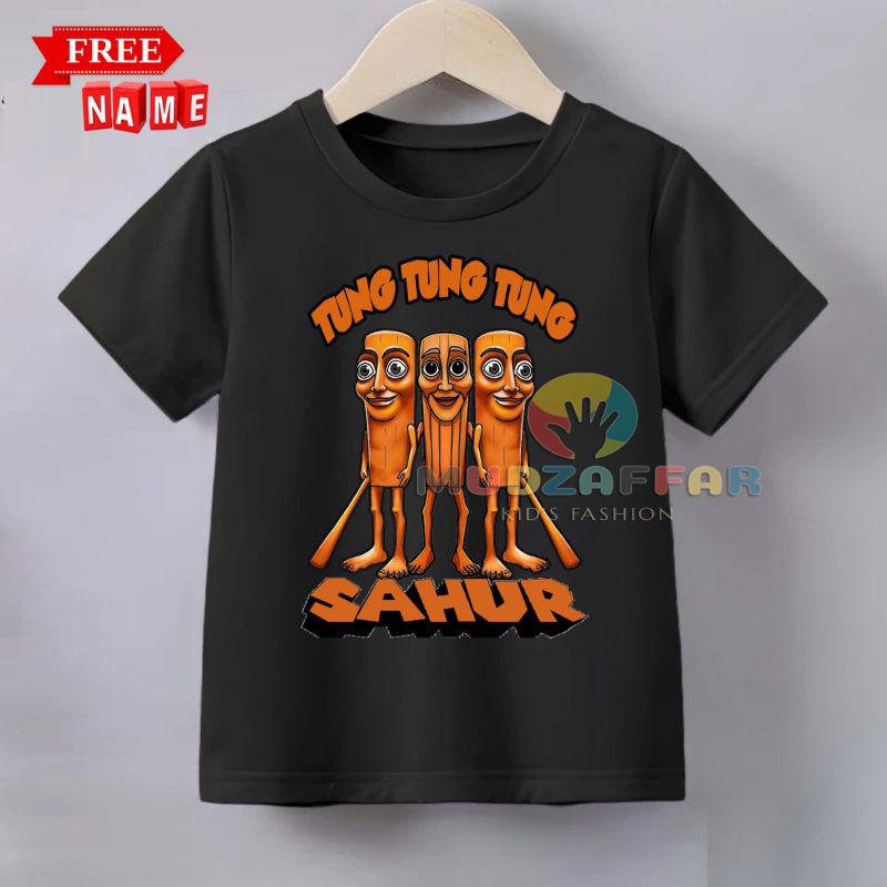 TUNG TUNG TUNG SAHUR CHILDRENS เสื้อยืด ANOMALI TUNG TUNG SAHUR