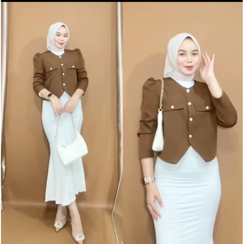 ELENA CROP BLAZER เบลเซอร์ผู้หญิง