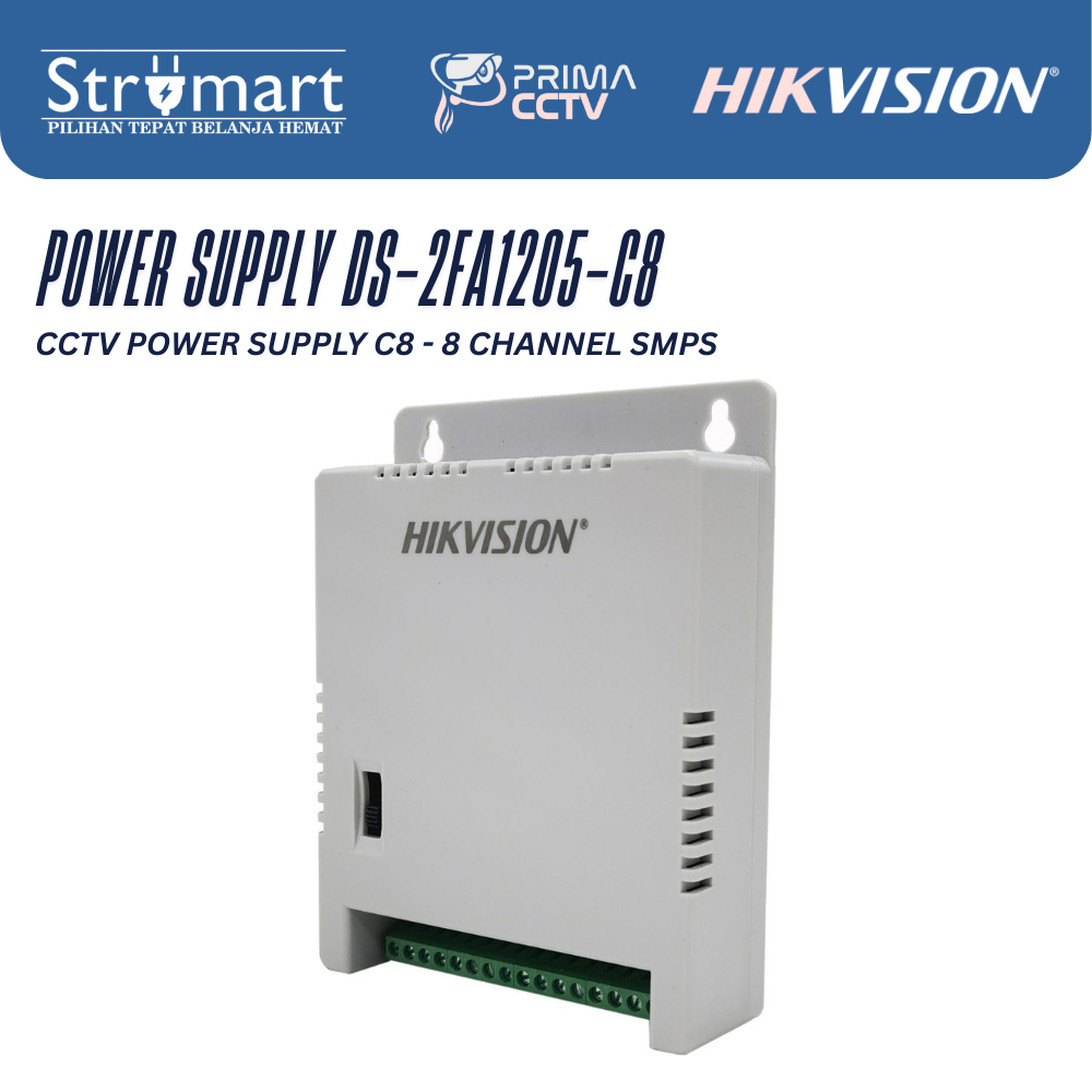 Hikvision DS-2FA1205-C8 พาวเวอร์ซัพพลาย 8 ช่อง