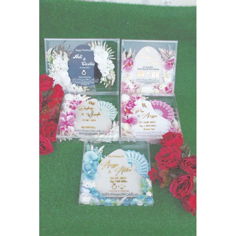 ACRYLIC DOWARD BOX อะคริลิคกรอบ AESTHETIC ACRYLIC FRAME