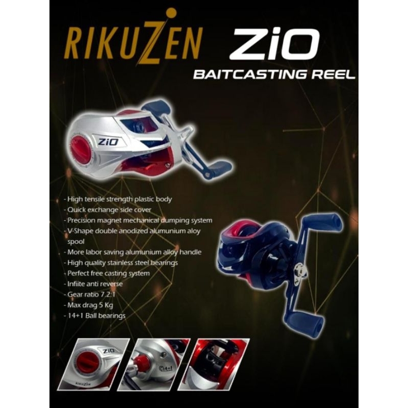 รีล BC RIKUZEN ZIO**