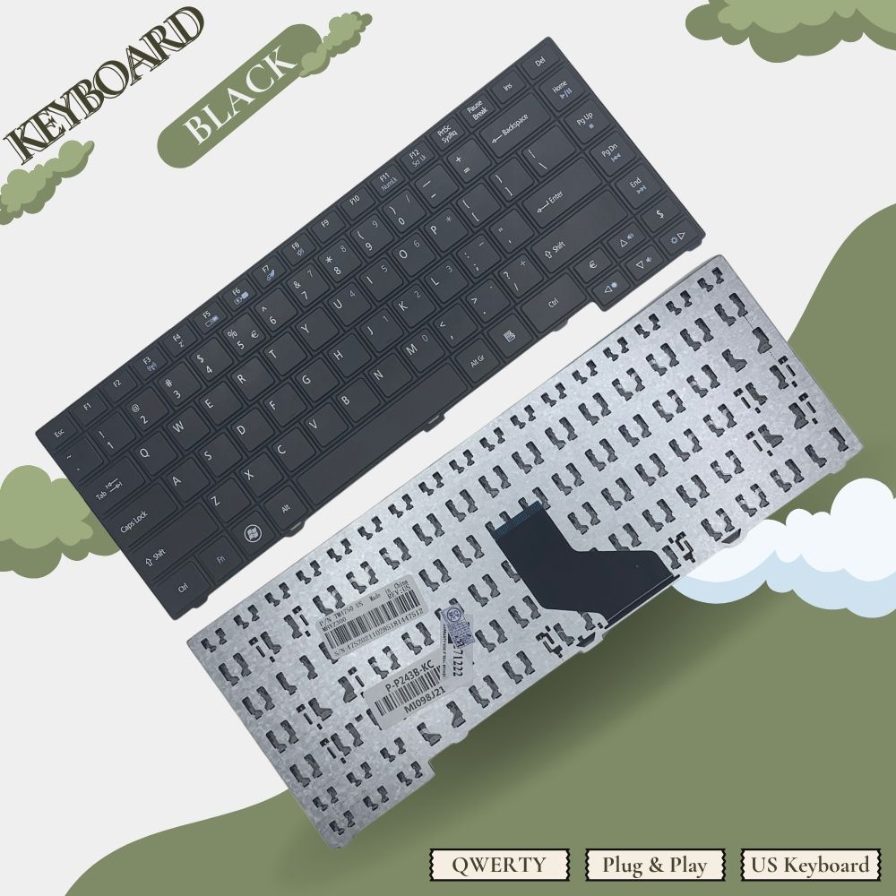 คีย์บอร์ดคุณภาพดีที่สุด Acer Travelmate 4750Z 4750 4750Z 4750G P243 ms233 - รับประกัน