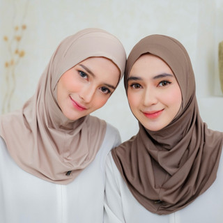 Bergo Chin Hijab ไซส์ S Soft Pet Malaysia | Bergo Hamidah Da…