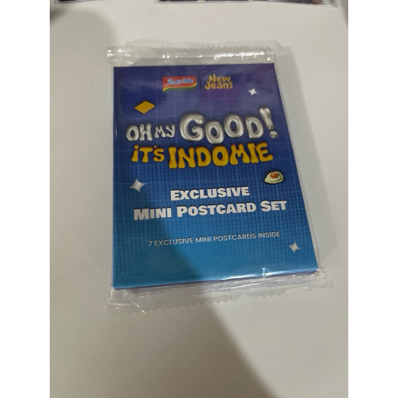 โปสการ์ดขนาดเล็ก newjeans x indomie njz hanni herin heein miji danielle
