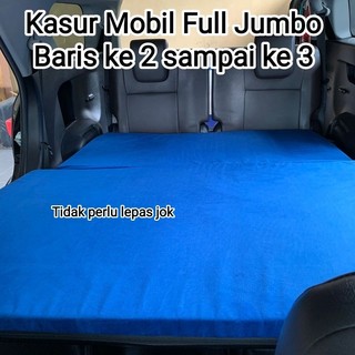 Kasur mobil Full Bagasi ( jok tengah dilipat baris 3 tidak ) ( bisa di pakai khusus jok baris 3 saja )
