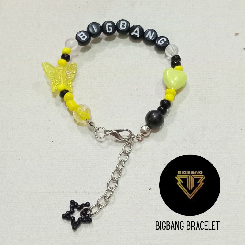 BIGBANG BRACELET - มิตรภาพ BRACELET ชื่อสมาชิก BIGBANG VIP