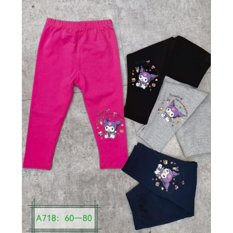 (A01215) KUROMI PREMIUM BABY LEGGINGS 3 MONTHS-36 MONTHS