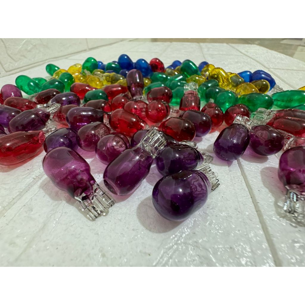 T10 T13 Plug-in Dusk Turn Signal Bulb คุณภาพ 12V/5W Bholam Bulb