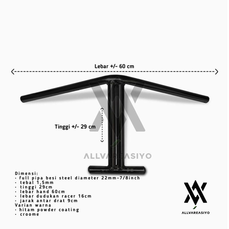 Universal เครื่องแต่งกาย Chopper Handlebar High T-Handle Pnp