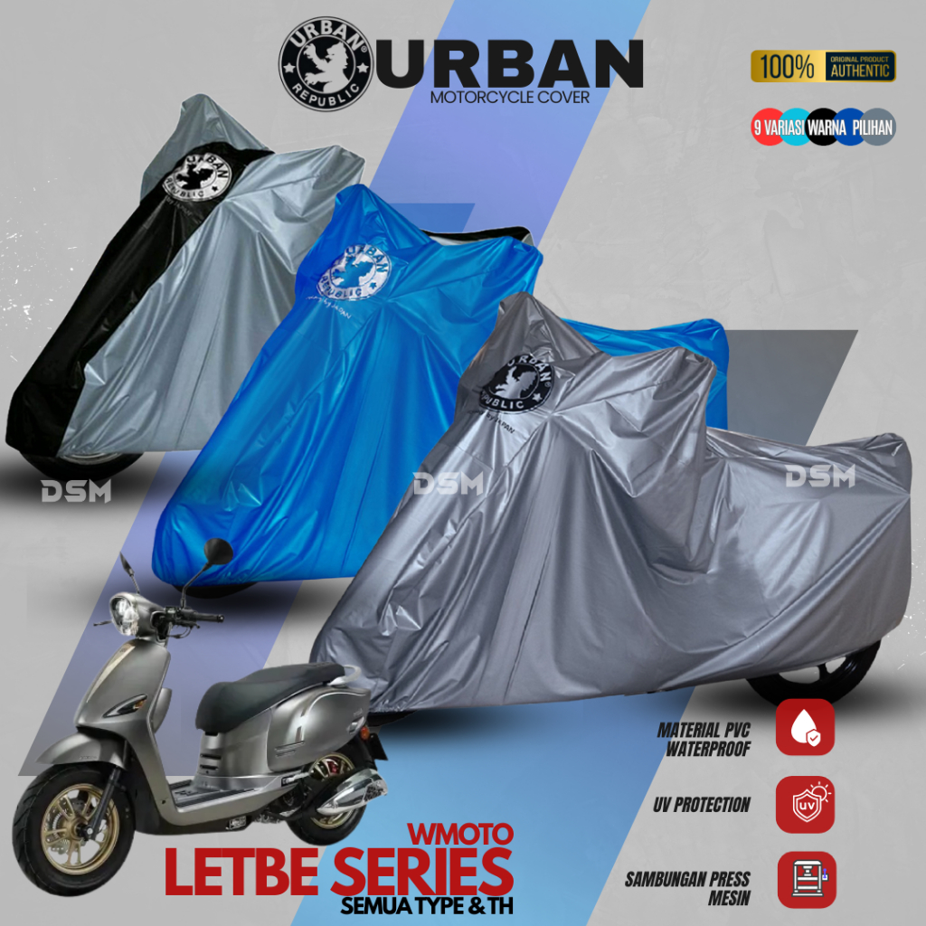 มอเตอร์ฝาครอบในเมือง WMoto Letbe Swiftbee Greta กันน้ํา 100%/ฝาครอบมอเตอร์ WMoto